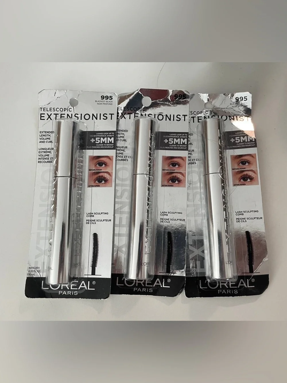 L’Oréal Paris Telescopic Lengthening Mascara – 3-Pack